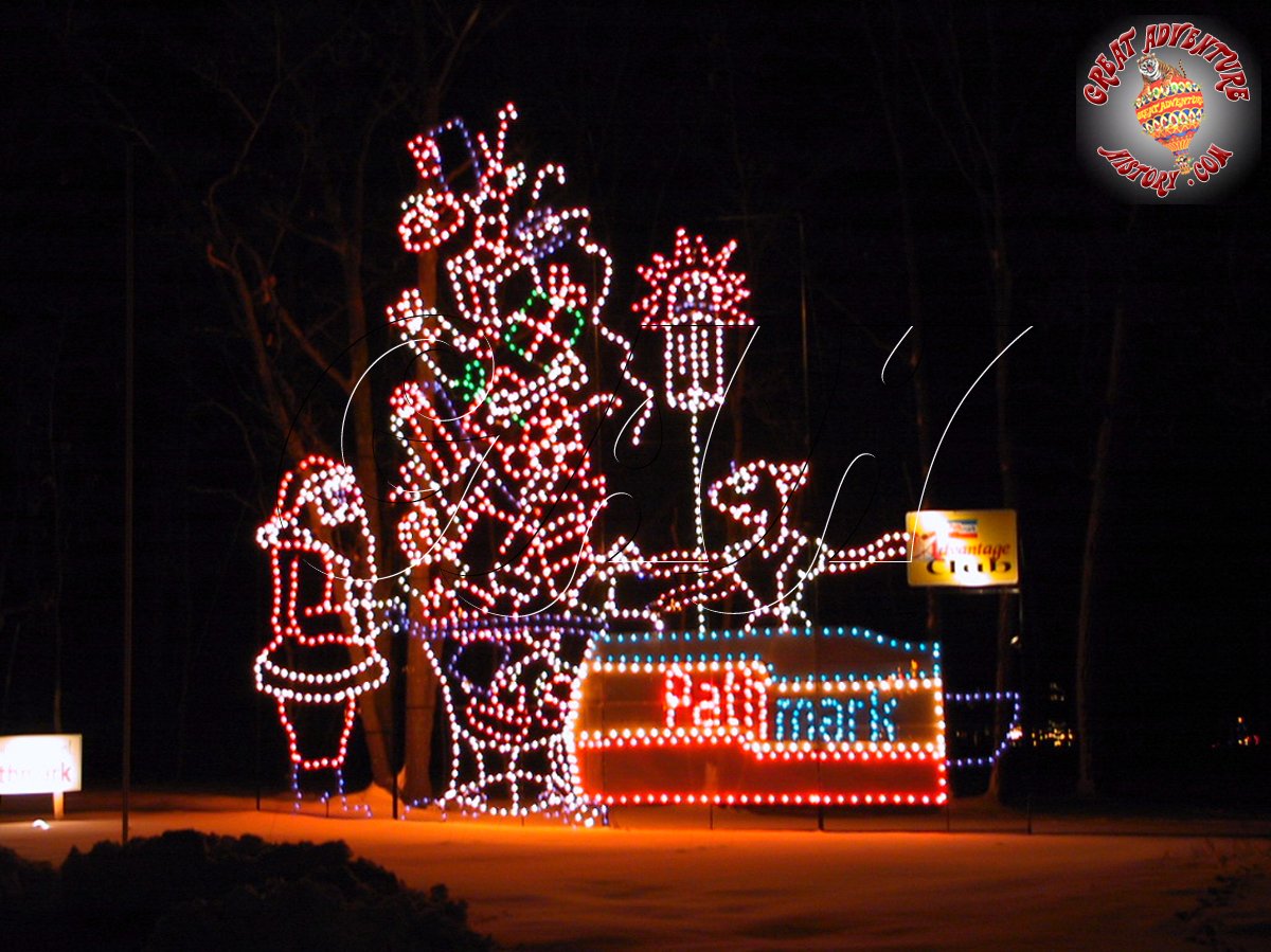 Winter Lights At Six Flags Great Adventure